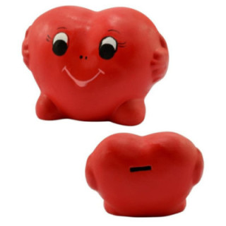 Skarbonka ceramiczna Serce h:13cm 284